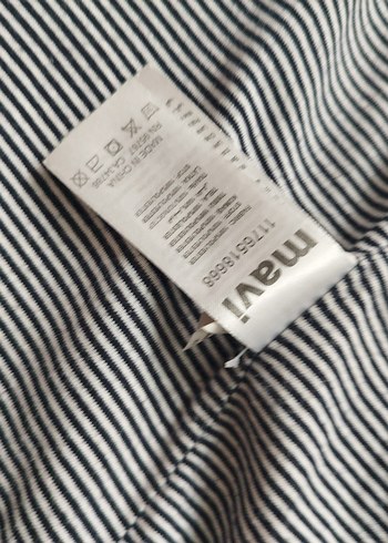 Mavi jeans kadın parka - Görsel 4