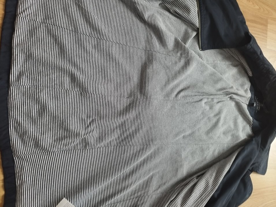 Mavi jeans kadın parka - Görsel 3