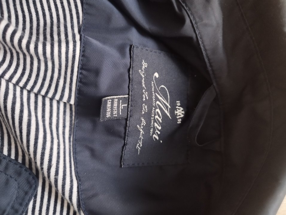 Mavi jeans kadın parka - Görsel 2