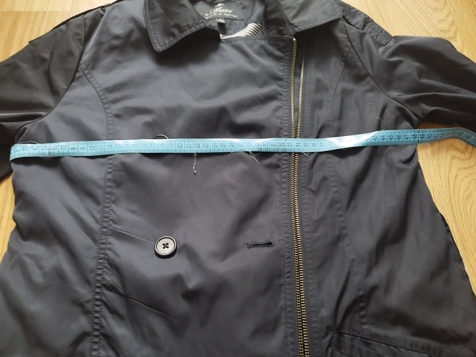 Mavi jeans kadın parka - Görsel 5