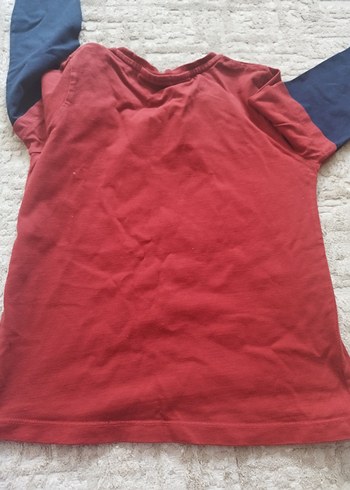 Erkek Çocuk Kırmızı Uzun Kollu Sweatshirt - Görsel 8