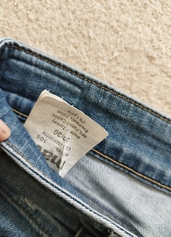 30 Beden Mavi jeans kot
