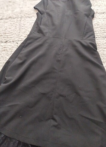 Dantel detaylı elbise - Görsel 6