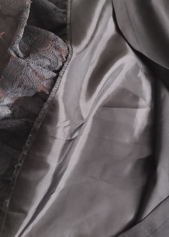 Dantel detaylı elbise - Görsel 5