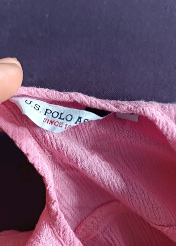 Dantel Detaylı Pembe Keten Gömlek - Görsel 4