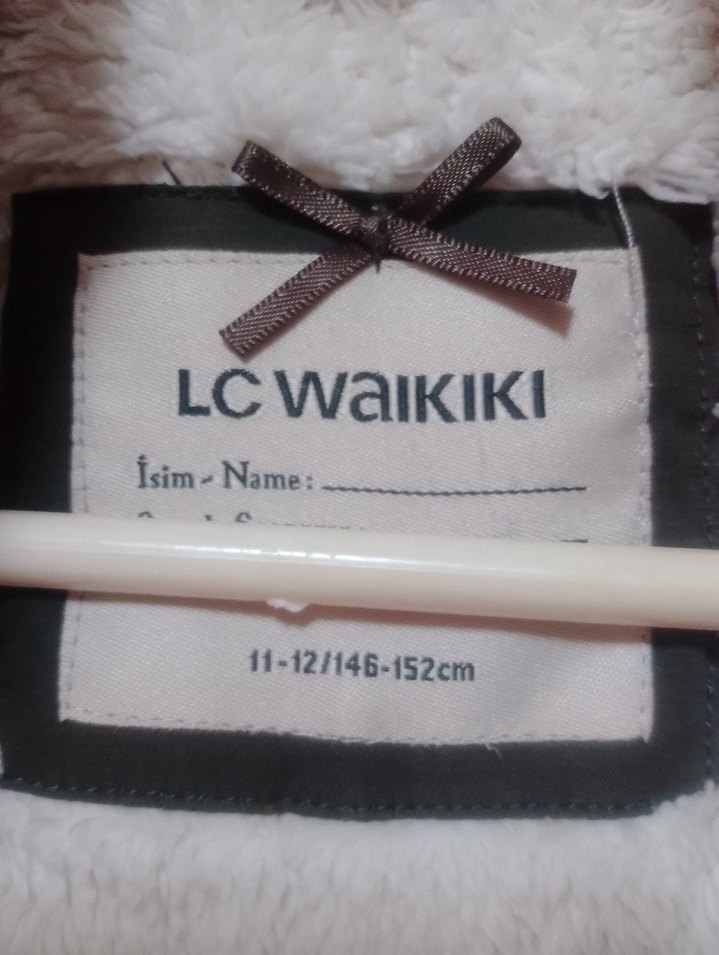 Askeri yeşil Kışlık Kürk Detaylı Mont - Görsel 3