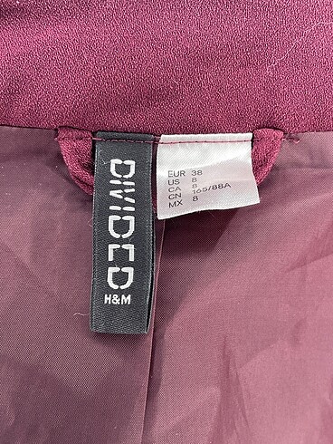 38 Beden bordo Renk H&M Blazer %70 İndirimli.