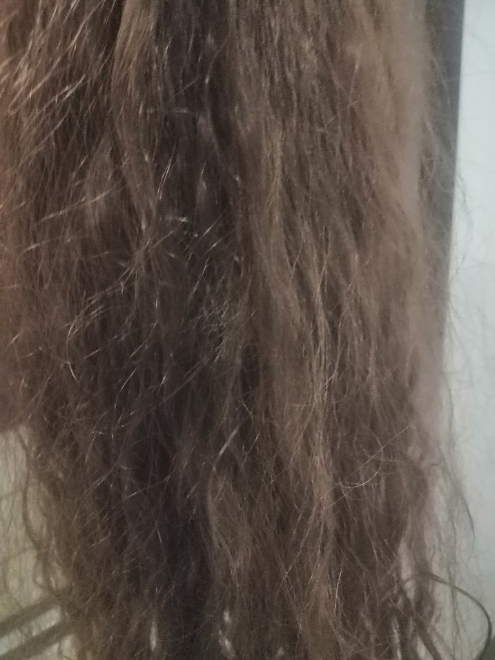 Kahverengi dalgalı kanelon saç - Görsel 4