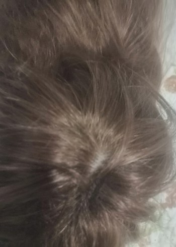 Kahverengi kahkül lü kanelon peruk - Görsel 4