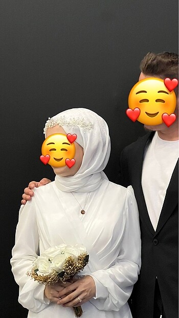 Diğer Tesettür nikah elbisesi