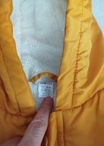 Lcw Sarı Düğmeli Erkek Çocuk Mont - Görsel 5