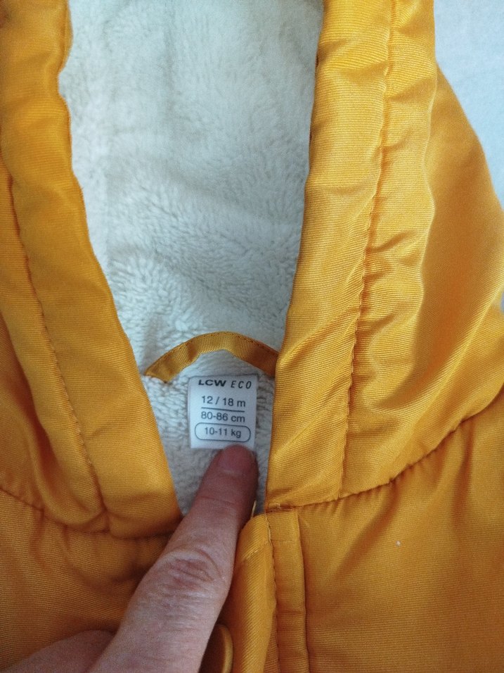 Lcw Sarı Düğmeli Erkek Çocuk Mont - Görsel 5
