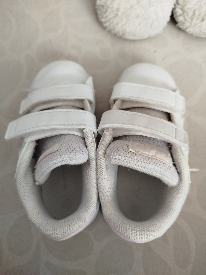 Kız Bebek İlk Adım Pembe Polar Ayakkabı - Görsel 3