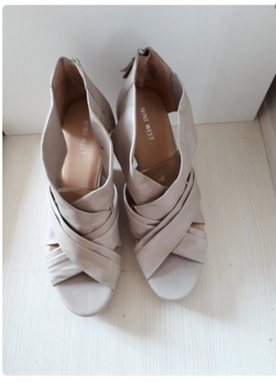 Nine West dolgu topuk ayakkabı