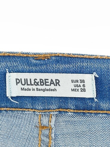 38 Beden mavi Renk Pull and Bear Jean / Kot %70 İndirimli.