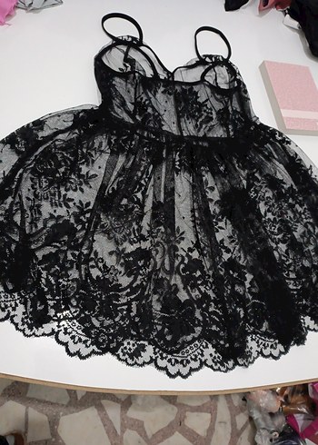 Dantel gecelik - Görsel 2