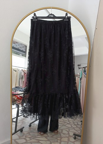 Dantel  Etek düğün veya günlük - Görsel 3