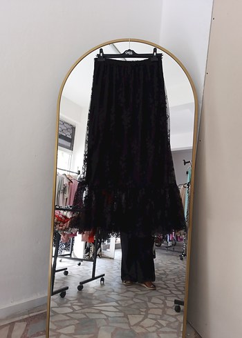 Dantel etek düğün veya günlük - Görsel 5