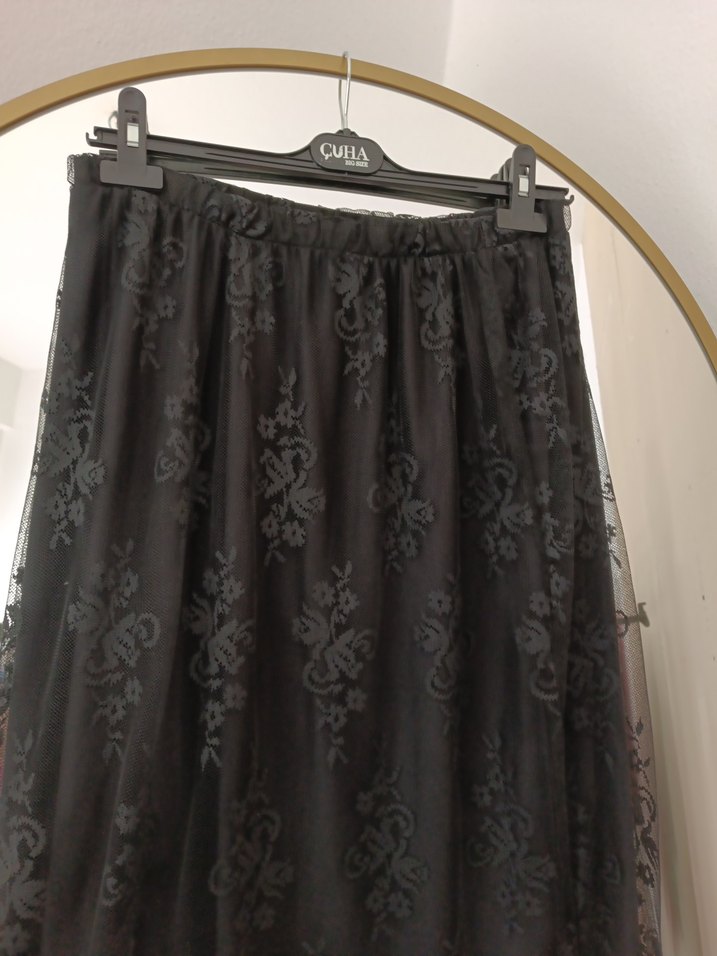 Dantel etek düğün veya günlük - Görsel 4