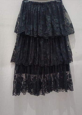 Dantel etek düğün veya günlük - Görsel 2