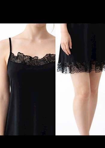 Dantel Detaylı gecelik - Görsel 4