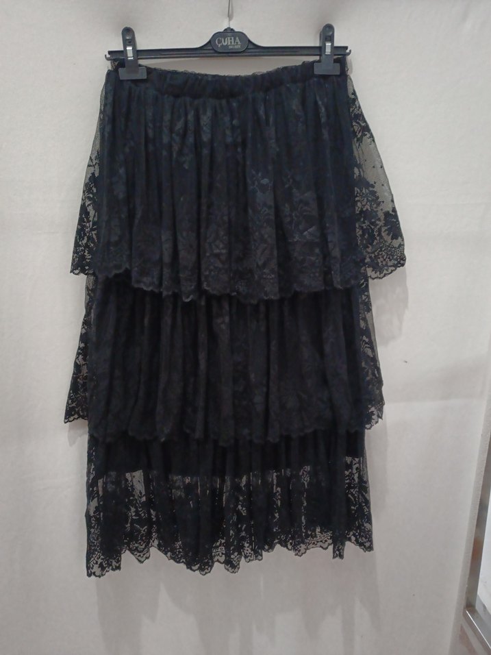 Dantel Etek fırfırlı düğün veya günlük - Görsel 3