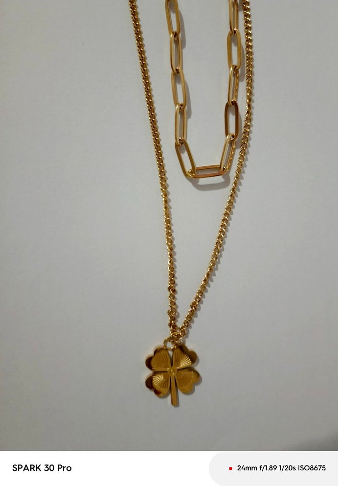 İkili Yonca Kolye - Görsel 2