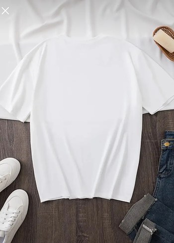 Diğer OVERSIZE baskılı unısex tshirt