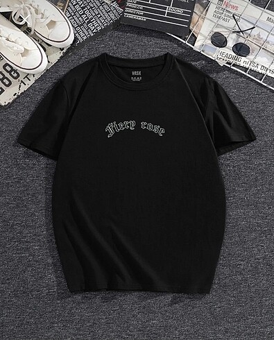 Diğer Oversıze baskılı unısex tshirt