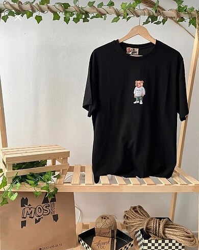 Oversıze baskılı unısex tshirt