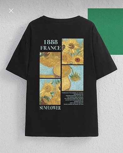 Oversıze baskılı unısex tshirt