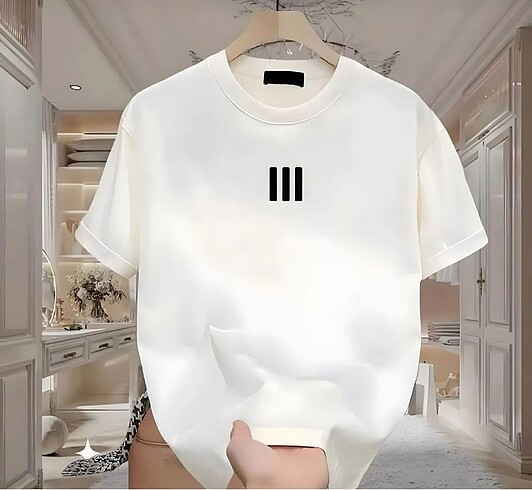 Oversıze baskılı unısex tshirt