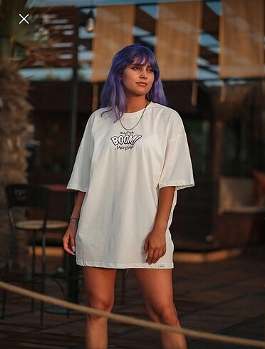 xl Beden Oversıze baskılı unısex tshirt
