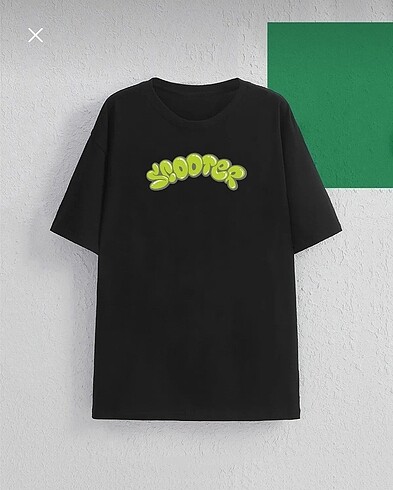 Diğer Oversıze baskılı unısex tshirt