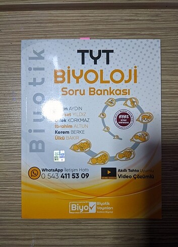 Biyotik biyoloji soru bankası 