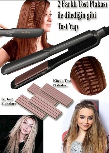 Shibowawy Saç düzleştiricisi veSaç tost makinesi - Görsel 3