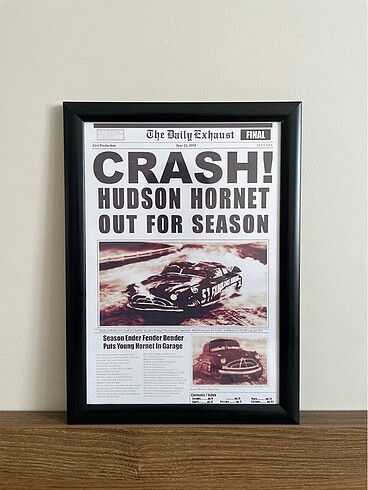 Hudson Hornet Kaza Haberi Tablo