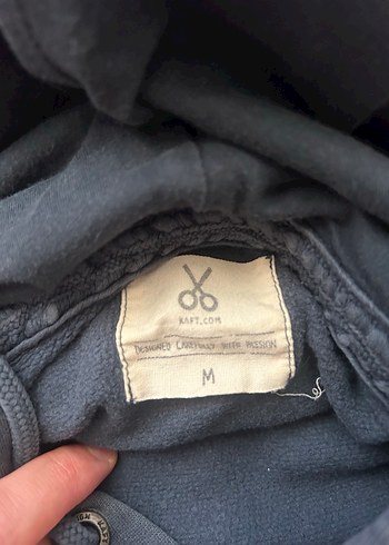 Kaft Baskılı Sweatshirt Kapüşonlu Baskılı Sweatshirt - Görsel 2