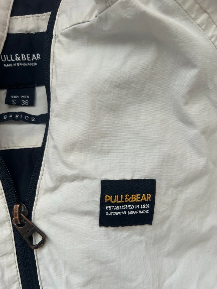 Unisex Gri Kapüşonlu Fermuarlı Ceket - Görsel 4