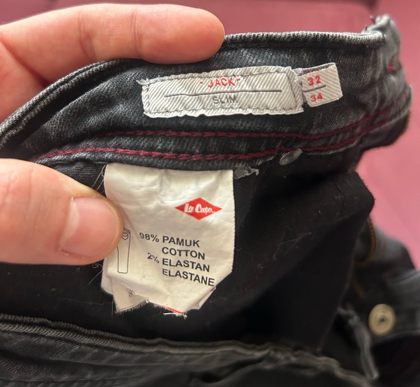 Erkek Lee Cooper Jeans Pantolon - Görsel 3