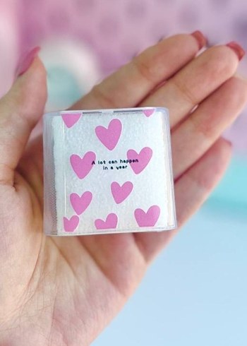 Dantel Detaylı Pembe Telefon Şarj Adaptörü - Görsel 2