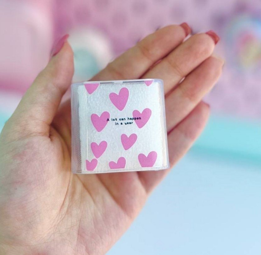 Dantel Detaylı Pembe Telefon Şarj Adaptörü - Görsel 2