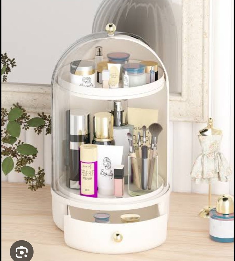 Beyaz Işıklı Makyaj Organizeri - Görsel 2