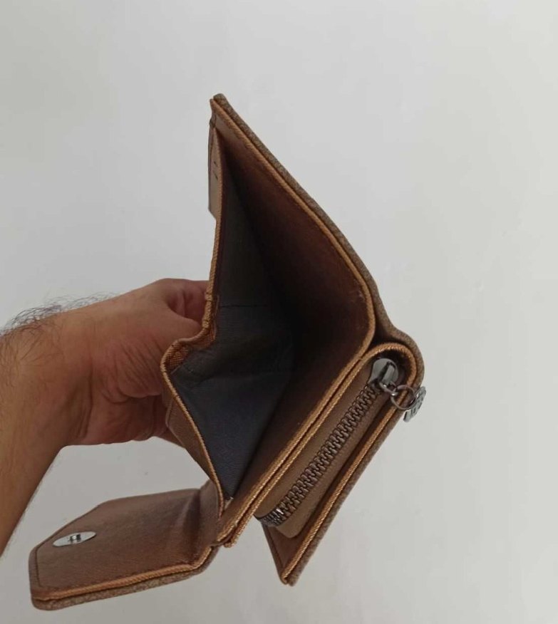 Bej Süet Kadın Cüzdanı Polo Marka - Görsel 2