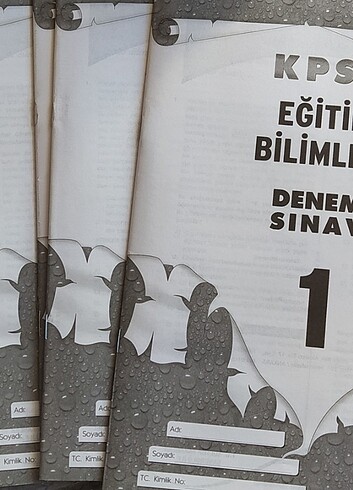  KPSS Eğitim bilimleri 15 fasikül ve çözümle kitabı yargı yayınl