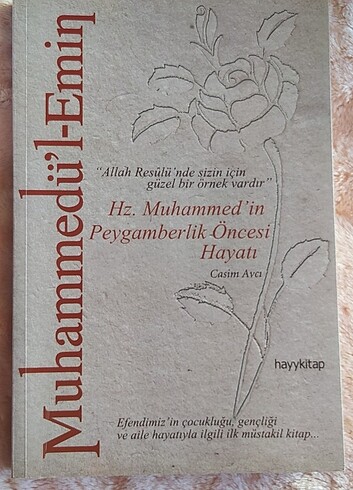 Muhammedül Emin. Hz. Muhammedin peygamberlik öncesi hayatı 