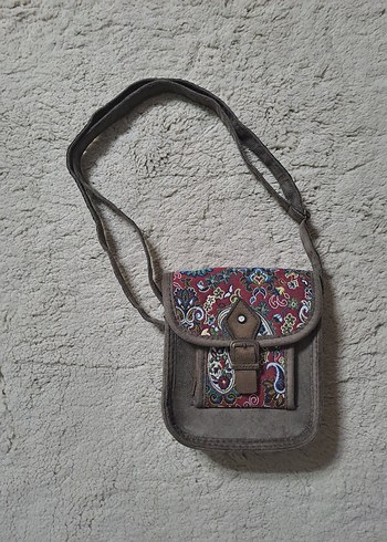 Bohem Tarzda Vintage Desenli Çanta
