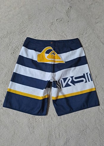 Quiksilver Erkek Lacivert Çizgili Deniz Şortu - Görsel 2