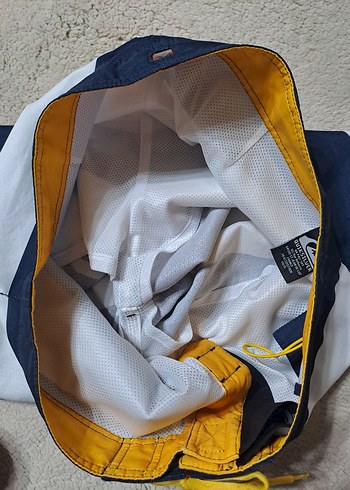 Quiksilver Erkek Lacivert Çizgili Deniz Şortu - Görsel 5