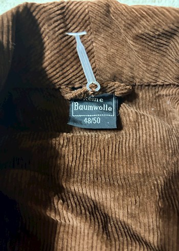 Vintage Fitilli Kadife Kahverengi Midi Boy Sabahlık/Röpteşambır - Görsel 6